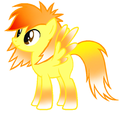 Size: 615x567 | Tagged: safe, oc, oc only, pegasus, pony, candy-corn