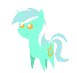 Size: 1700x1600 | Tagged: dead source, safe, artist:lunarahartistry, lyra heartstrings, pony, unicorn, g4, chibi, female, pointy ponies, simple background, solo, transparent background, vector