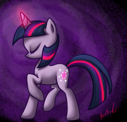 Size: 497x477 | Tagged: safe, artist:sanraia, twilight sparkle, pony, unicorn, g4, female, mare, solo