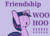 Size: 3024x2168 | Tagged: safe, artist:nolanhero, twilight sparkle, pony, g4, chibi, female, friendship, happy, poster, solo