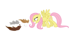 Size: 8000x4240 | Tagged: safe, artist:shadyhorseman, fluttershy, pegasus, pony, g4, absurd resolution, animal, female, mare, simple background, spread wings, transparent background, wings