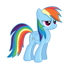 Size: 1188x1080 | Tagged: safe, artist:techs181, rainbow dash, pegasus, pony, g4, female, mare, simple background, smiling, solo, transparent background