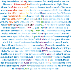 Size: 2550x2480 | Tagged: safe, artist:chaoslight115, rainbow dash, g4, typography