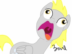 Size: 1024x768 | Tagged: safe, artist:zane, derpy hooves, pegasus, pony, g4, female, mare, pinkie frogmouth