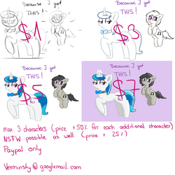 Size: 3000x3000 | Tagged: safe, artist:verminshy, dj pon-3, octavia melody, vinyl scratch, g4, ask, commission, tumblr