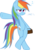 Size: 1769x2531 | Tagged: safe, artist:hoodie-stalker, rainbow dash, pegasus, pony, g4, backwards cutie mark, bipedal, cider, dashaholic, drunk, drunker dash, female, solo