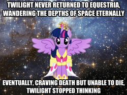 Size: 625x468 | Tagged: safe, twilight sparkle, alicorn, pony, g4, female, image macro, inverted mouth, jojo's bizarre adventure, mare, twilight sparkle (alicorn)