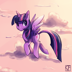 Size: 882x882 | Tagged: safe, artist:sharmie, twilight sparkle, alicorn, pony, g4, female, mare, twilight sparkle (alicorn)