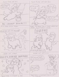 Size: 1158x1500 | Tagged: safe, artist:santanon, fluffy pony, crying, pokémon, ralphie, special hugs