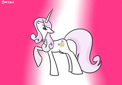 Size: 2000x1400 | Tagged: safe, artist:mofetafrombrooklyn, fleur-de-lis, pony, g4, female, solo