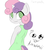 Size: 1280x1408 | Tagged: safe, artist:aweopalta, sweetie belle, anthro, g4, clothes, dress