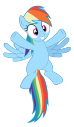 Size: 1383x2367 | Tagged: safe, artist:masterrottweiler, rainbow dash, pony, baby cakes, g4, my little pony: friendship is magic, female, simple background, solo, transparent background, vector