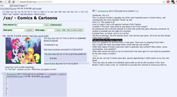 Size: 1253x690 | Tagged: source needed, safe, /mlp/, 4chan, 4chan screencap, avatar the last airbender, the zam, thread