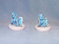 Size: 2274x1718 | Tagged: safe, artist:vulpinedesigns, trixie, g4, irl, photo, sculpture, wet mane