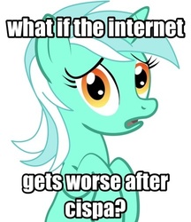 Size: 436x504 | Tagged: safe, lyra heartstrings, pony, unicorn, g4, cispa, conspiracy lyra, exploitable meme, looking at you, meme, open mouth, simple background, white background