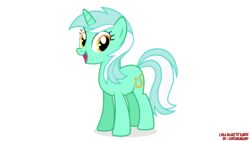 Size: 1920x1080 | Tagged: safe, artist:eugenebrony, lyra heartstrings, pony, unicorn, g4, cute, female, looking at you, lyrabetes, simple background, smiling, solo, transparent background, vector