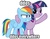 Size: 556x432 | Tagged: safe, rainbow dash, g4, cispa, meme, meta, twiface, wrong neighborhood, x x everywhere