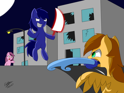 Size: 4000x3000 | Tagged: safe, artist:icy wings, nightmare city, ponified