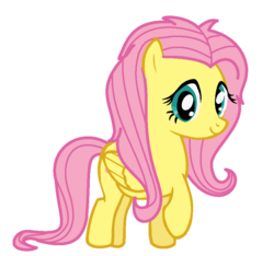 Size: 867x813 | Tagged: safe, artist:magic-kristina-kw, fluttershy, pegasus, pony, g4, alternate hairstyle, cowardly lion, female, filly, foal, hilarious in hindsight, raised hoof, simple background, the wizard of oz, transparent background