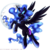 Size: 2000x2003 | Tagged: safe, artist:spittfireart, nightmare moon, pony, g4, belly, concave belly, ethereal mane, ethereal tail, female, flaming eyes, helmet, hoof shoes, long tail, moon, peytral, princess shoes, rearing, slender, solo, spread wings, tail, thin, wings