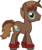 Size: 706x833 | Tagged: safe, artist:alisonwonderland1951, oc, oc only, pony, brown moon, request, simple background, solo, transparent background, vector