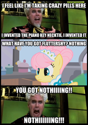 Size: 625x885 | Tagged: safe, edit, edited screencap, screencap, fluttershy, g4, green isn't your color, alternate hairstyle, comic, will ferrell, zoolander