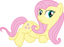 Size: 5127x3764 | Tagged: safe, artist:ponystarpony, fluttershy, g4, simple background, transparent background, vector