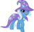 Size: 6323x6000 | Tagged: safe, artist:fehlung, artist:kp-shadowsquirrel, trixie, pony, unicorn, g4, absurd resolution, female, mare, simple background, smiling, solo, transparent background, vector, wink