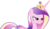 Size: 1500x874 | Tagged: safe, princess cadance, g4, nose wrinkle, simple background, transparent background, vector