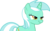 Size: 1500x923 | Tagged: safe, lyra heartstrings, pony, unicorn, g4, faic, female, lidded eyes, nose wrinkle, simple background, solo, transparent background, vector