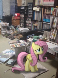 Size: 1944x2592 | Tagged: safe, artist:patoriotto, fluttershy, g4, ponies in real life