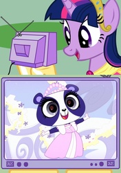 Size: 564x800 | Tagged: safe, twilight sparkle, alicorn, pony, g4, exploitable meme, female, littlest pet shop, mare, meme, penny ling, tv meme, twilight sparkle (alicorn)