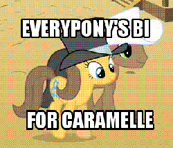 Size: 347x297 | Tagged: safe, amethyst star, applejack, black stone, bottlecap (g4), caramel, doctor whooves, fuchsia fizz, sparkler, time turner, toffee, twilight sparkle, g4, over a barrel, the super speedy cider squeezy 6000, animated, bisexuality, image macro