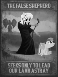 Size: 763x1015 | Tagged: safe, rainbow dash, oc, oc:meghan mccarthy, g4, bioshock infinite, meghan mccarthy, meta, propaganda