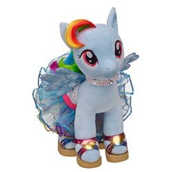 Size: 600x600 | Tagged: safe, rainbow dash, g4, build-a-bear, irl, photo, plushie, rainbow dash always dresses in style, toy