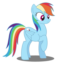 Size: 609x665 | Tagged: safe, artist:woodstock, rainbow dash, g4, simple background, transparent background, vector