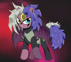 Size: 900x784 | Tagged: safe, artist:melynxe, ponified, yu-gi-oh!, yubel