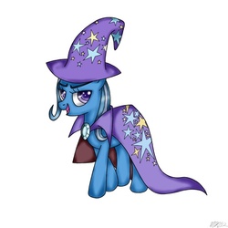 Size: 512x512 | Tagged: safe, artist:hiddendragon99, trixie, pony, unicorn, g4, female, mare, open mouth, simple background, solo, white background