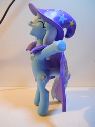 Size: 1944x2592 | Tagged: safe, trixie, pony, g4, bipedal, sculpture