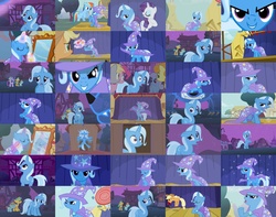 Size: 3197x2520 | Tagged: safe, edit, edited screencap, screencap, applejack, carrot top, derpy hooves, golden harvest, linky, pinkie pie, rainbow dash, rarity, shoeshine, snails, snips, spike, trixie, pegasus, pony, unicorn, ursa minor, boast busters, g4, collage, colt, female, male, mare