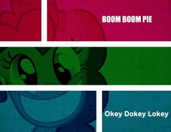 Size: 880x681 | Tagged: safe, artist:lucastheblackfox, album cover, argentina, boom boom kid, melodic hardcore, okie doki loki, ponified album cover, pop punk, pop rock