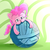 Size: 1300x1300 | Tagged: safe, artist:cheshiresdesires, pinkie pie, cat, g4, catified, pinkie cat, species swap, yarn, yarn ball