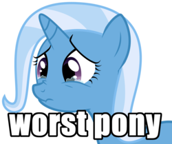 Size: 1079x900 | Tagged: safe, trixie, pony, unicorn, g4, blatant lies, crying, female, frown, mare, nose wrinkle, sad, scrunchy face, simple background, solo, transparent background, trixiebuse, truth, worst pony