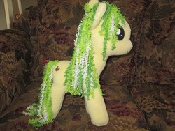 Size: 1600x1200 | Tagged: artist needed, safe, chickadee, ms. peachbottom, g4, customized toy, ebay, irl, photo, plushie