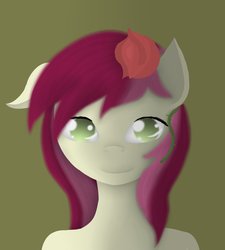 Size: 848x942 | Tagged: safe, artist:glittersonyourface, roseluck, g4, rose, solo