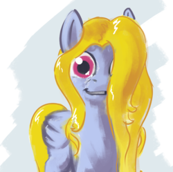 Size: 844x840 | Tagged: safe, artist:fiasko0, lily blossom, pony, g4, crying, solo