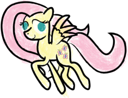 Size: 1135x868 | Tagged: safe, artist:alisonwonderland1951, fluttershy, pony, g4, female, solo