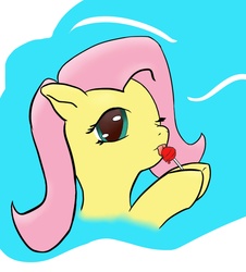 Size: 1660x1833 | Tagged: safe, artist:tauberpa, fluttershy, g4, licking, lollipop