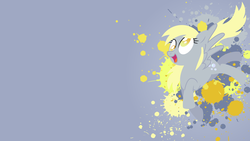 Size: 1920x1080 | Tagged: safe, artist:drewdini, derpy hooves, pegasus, pony, g4, female, mare, solo, wallpaper