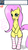 Size: 651x1162 | Tagged: safe, artist:psychoticmindsystem, edit, fluttershy, pony, askflutterfuckershy, g4, ask, bipedal, blushing, clothes, explicit source, female, hooves on belly, socks, solo, striped socks, tumblr